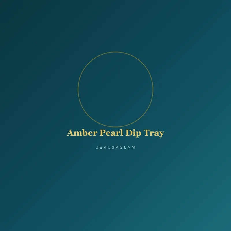 Amber Pearl Dip Tray