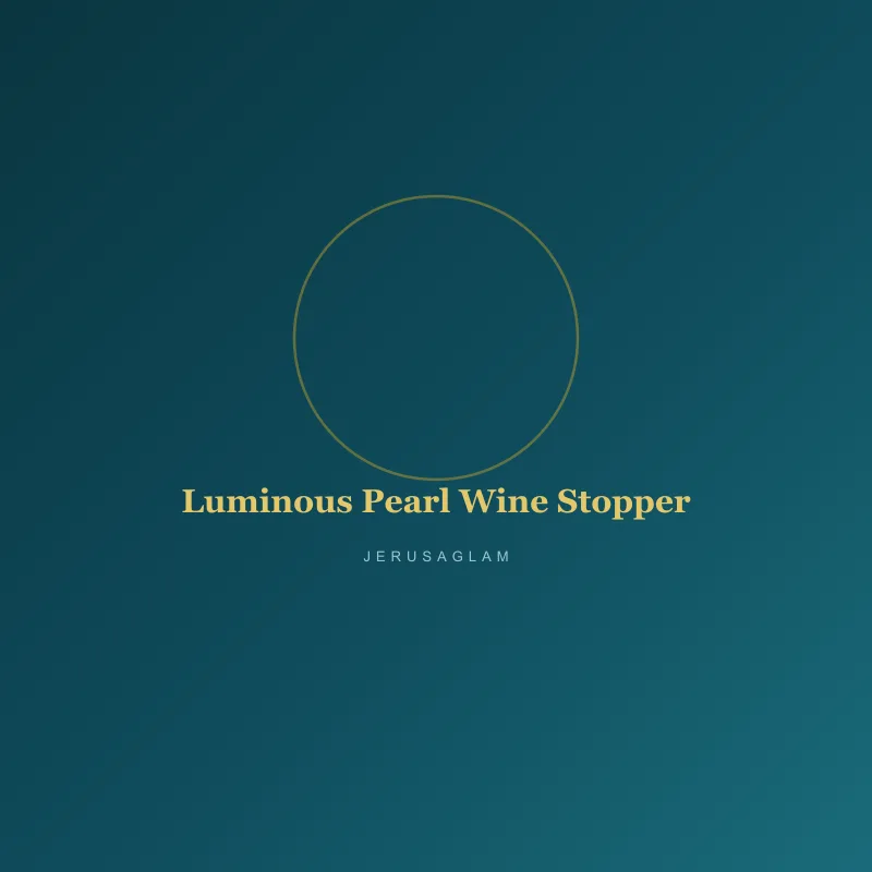 Luminous Pearl Wine Stopper