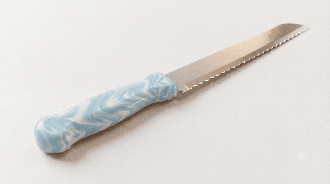 Blue Sky challah knife