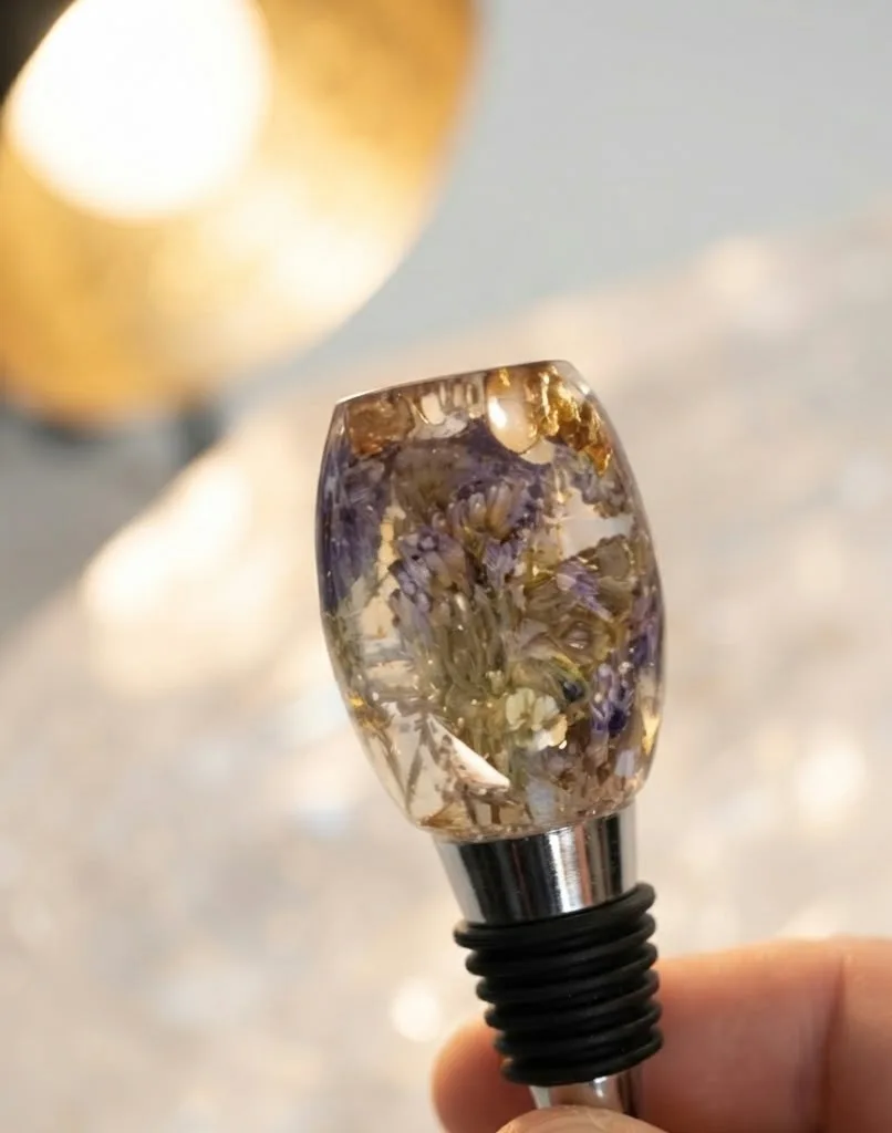 Botanical Elegance Wine Stopper