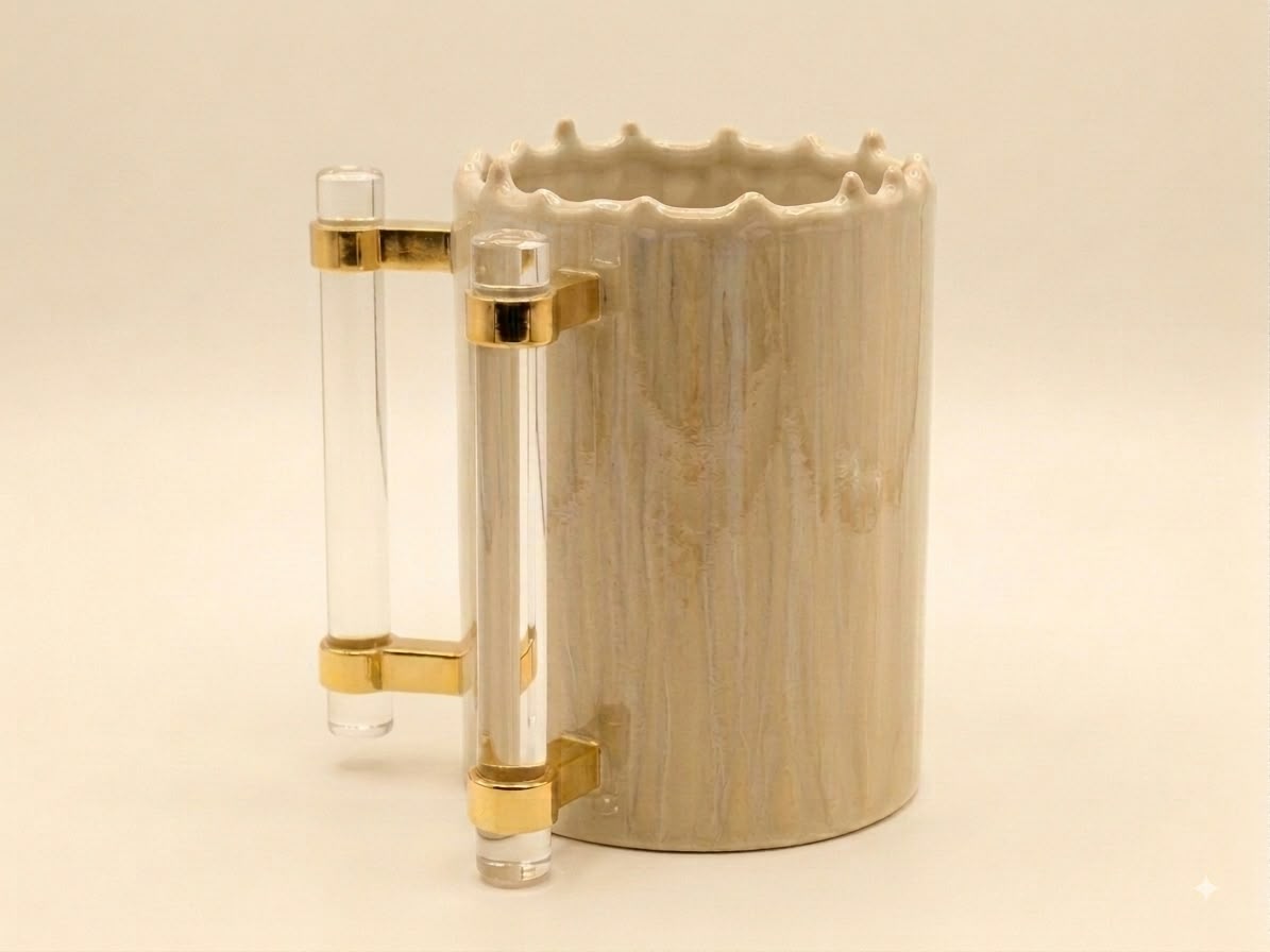 Neutral Palette Resin Netilat Yadaim Cup